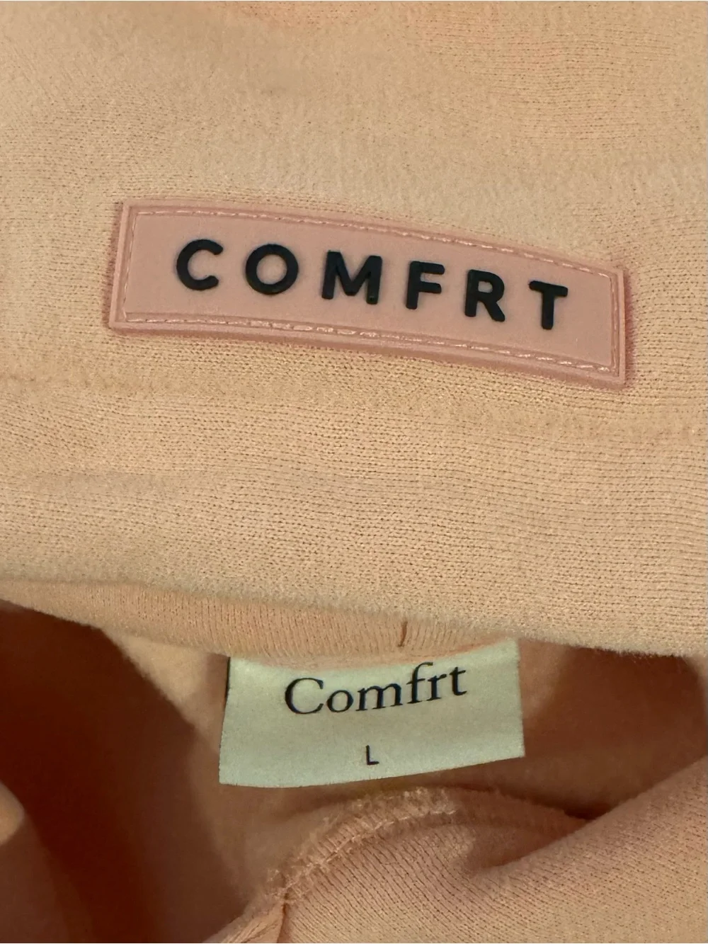 Comfrt Pastel Hoodie PEACH 🍑 - Picture 7 of 12